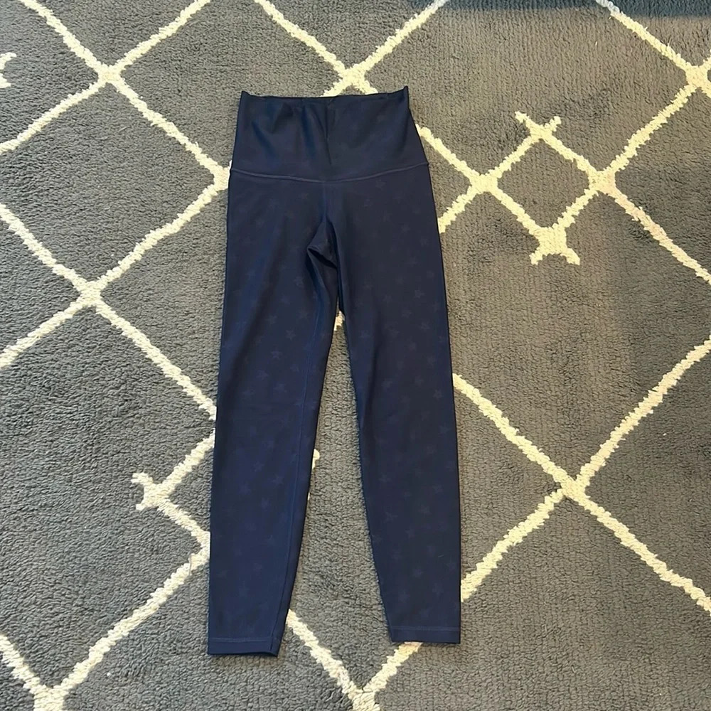 Old Navy Powersoft Navy Star Leggings